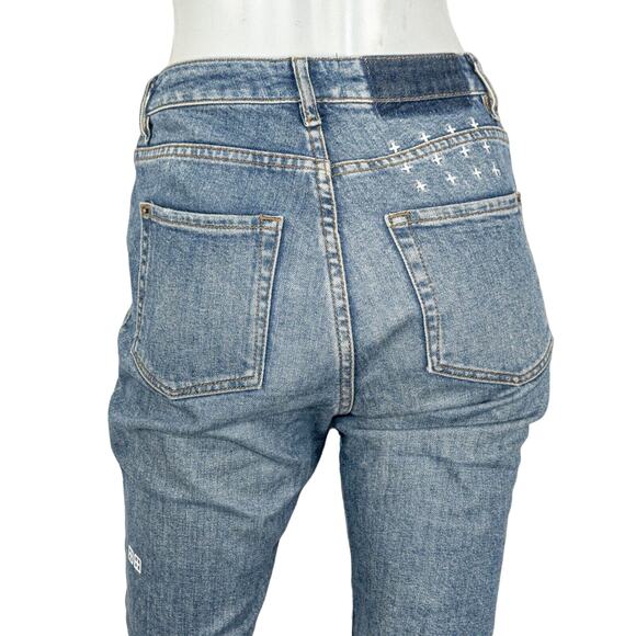 Ksubi size 26 Skinny ankle Crop Denim Jeans in Blue - Picture 9 of 9